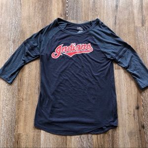 Cleveland Indians 3/4 sleeve women’s shirt